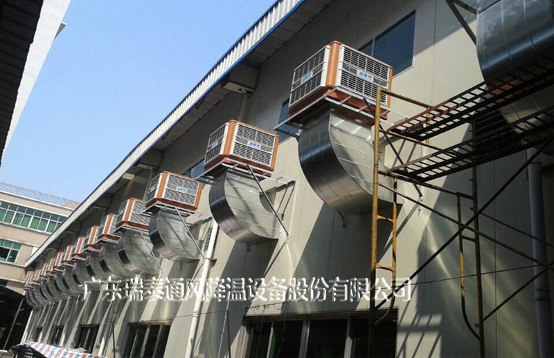 潤東方環(huán)?？照{(diào)室外裝機案例